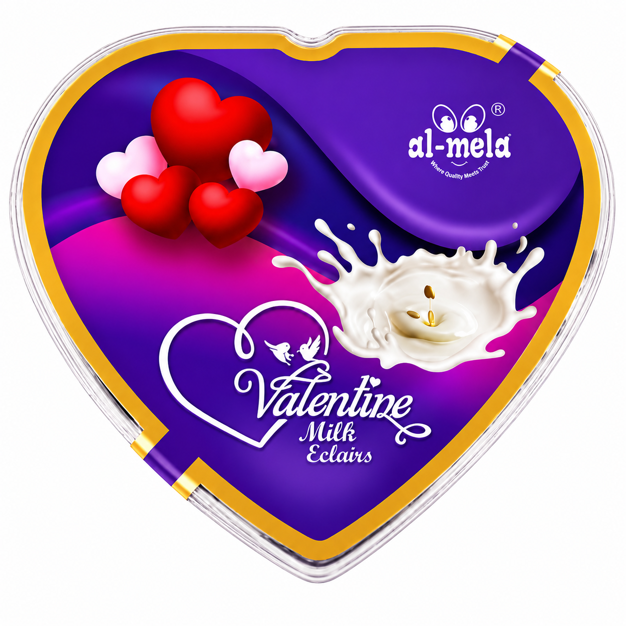 Valentine Creamy Milk Keepsake